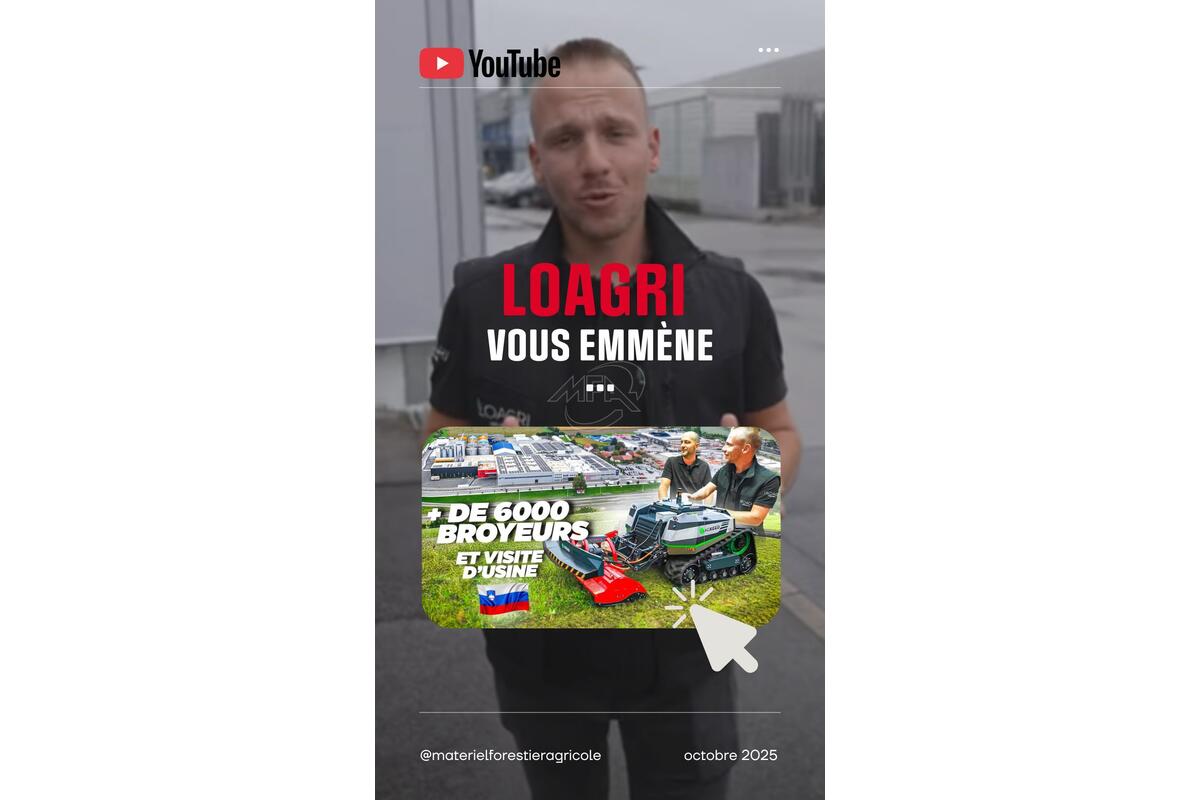 Broyeur viticole et arboricole MUS Profi TEHNOS
